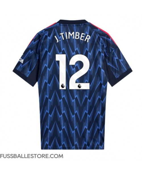 Günstige Arsenal Jurrien Timber #12 Auswärtstrikot 2025-26 Kurzarm Günstige Arsenal Jurrien Timber #12 Auswärtstrikot 2025-26 Kurzarm